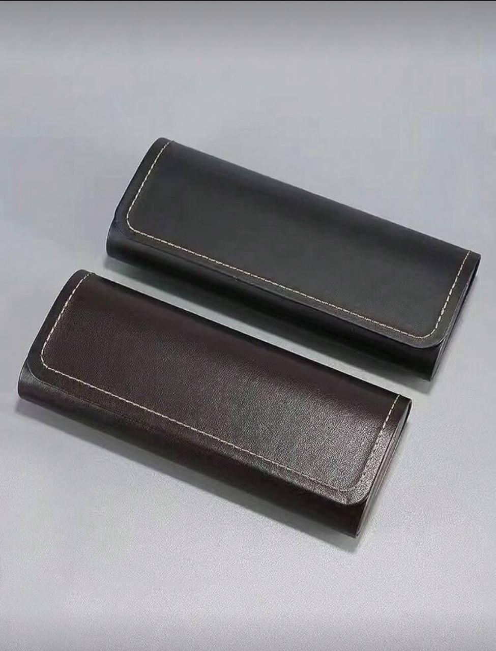 Multi-Color Leather Eyewear Storage Box, Suitable For Storing Most Models Of Glasses Glasses