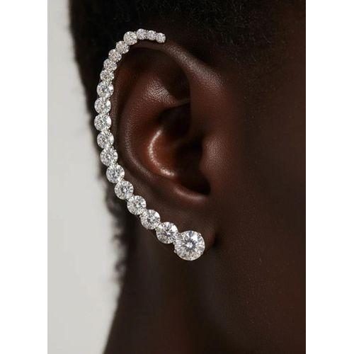 Arc Earrings - Silver