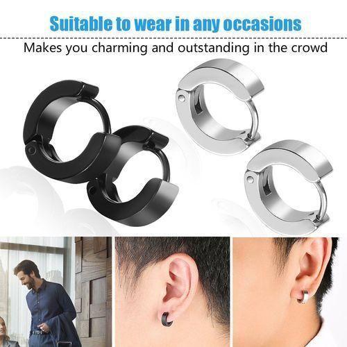 Stainless Earrings - Silver