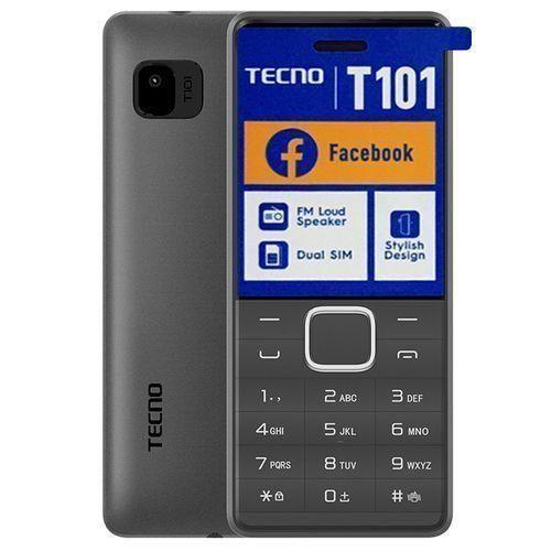 TECNO T101 1.77" 32MB RAM 32MB ROM 0.08MP 1000mAh fm - Black