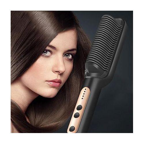 Hair Straightener Comb For A Professional Salon At Home-Multicolours