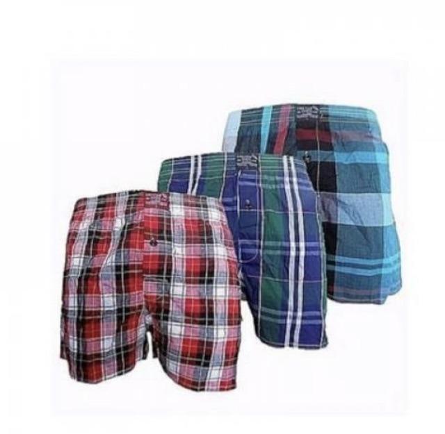 3-Pack Men’s Premium Cotton Boxers – Breathable Comfort Fit – Soft Elastic Waistband – Essential Underwear Multipack