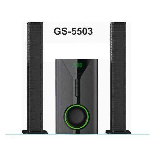 Global Star GS-5503 Bluetooth Hi-Fi Home Theater Sound Bar – Immersive Surround Sound System – Deep Bass & Wireless Streaming – Black
