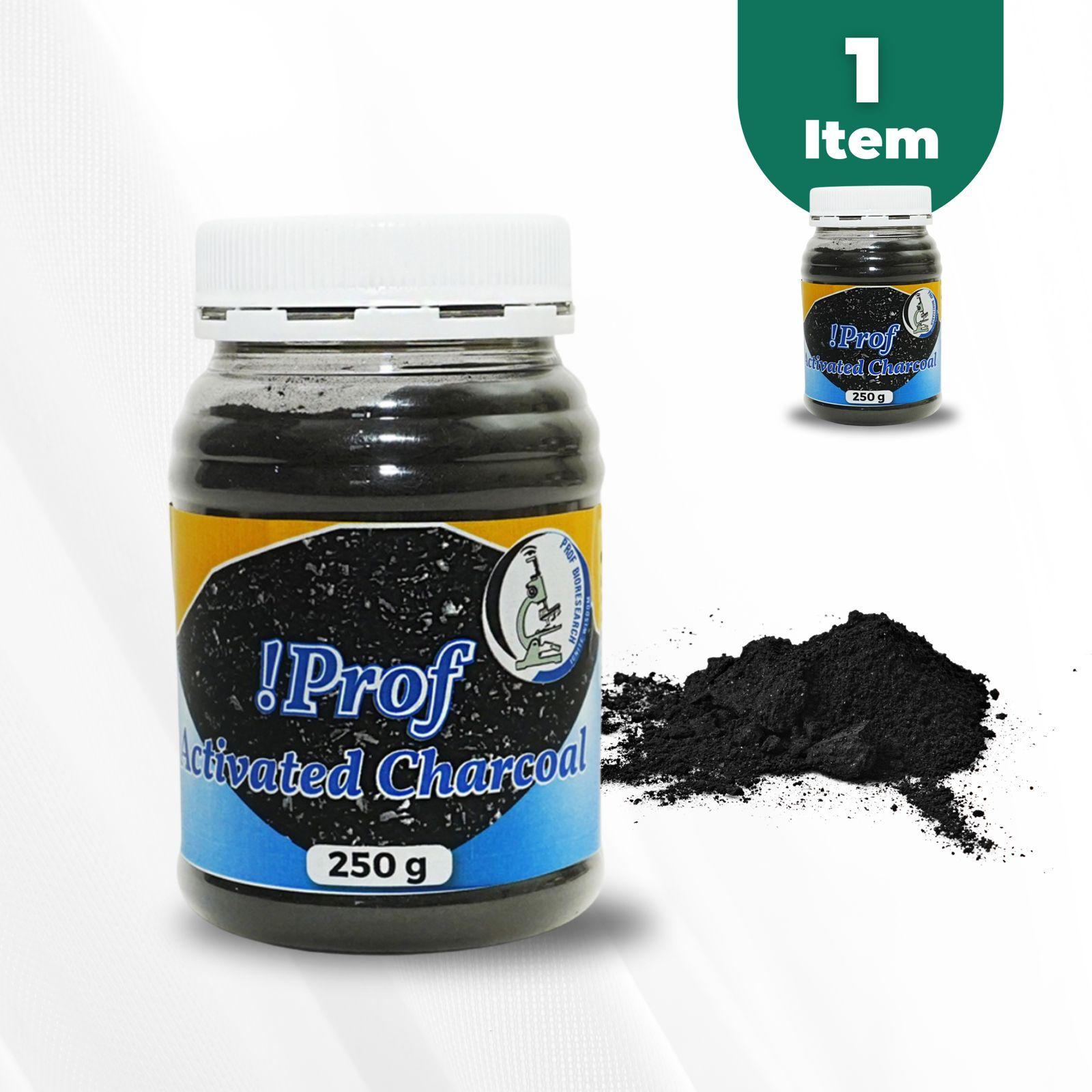 Prof Activated Charcoal 250g - Unleash Nature's Purifier - Detoxifier