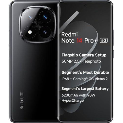 Redmi Note 14 Pro+ / pro plus 5G 6.67" 8GB RAM 256GB ROM 50MP 6200mAh - Black