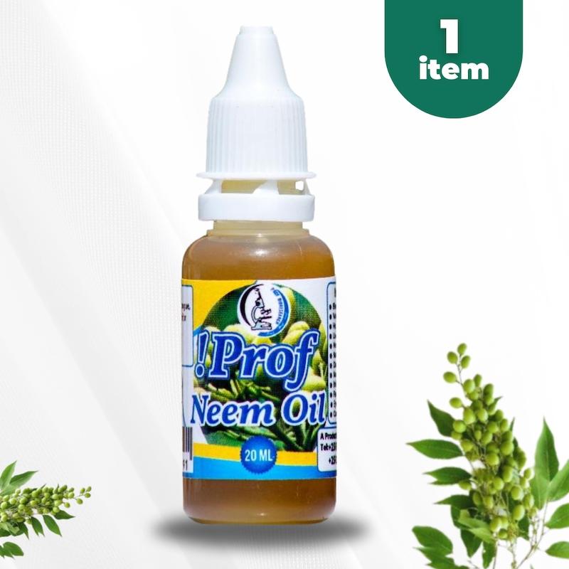 Prof Neem Oil 20ml – Natural Skin, Hair, & Wellness Remedy