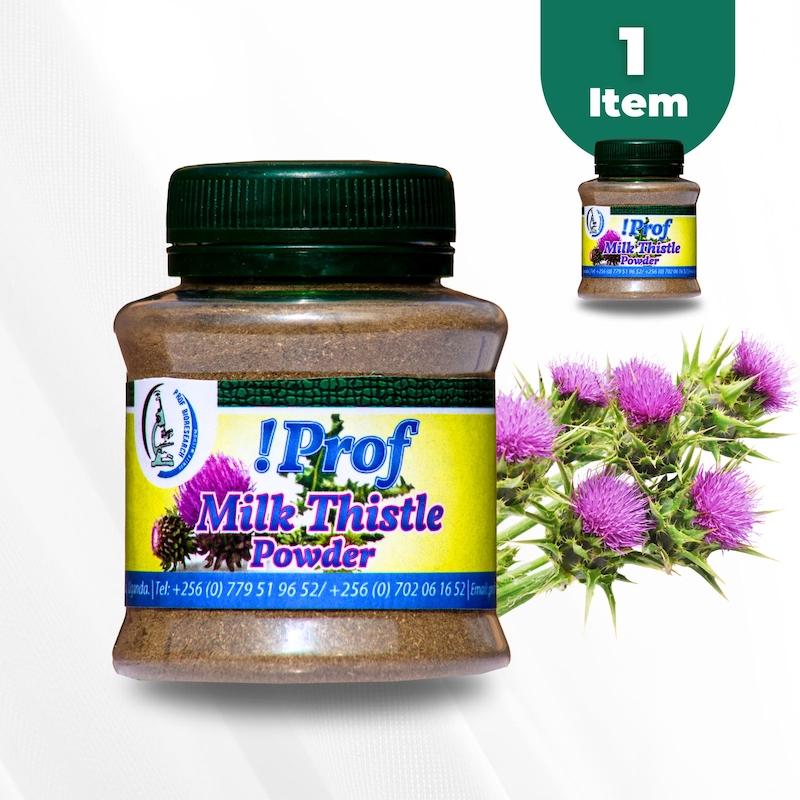 Prof Milk Thistle Powder 100g – Natural Liver Detox & Digestive Support