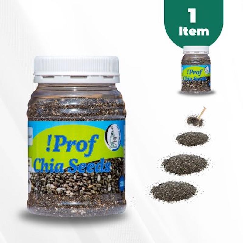 Prof Chia Seeds 200g – Edible Seeds-Superfood-Organic