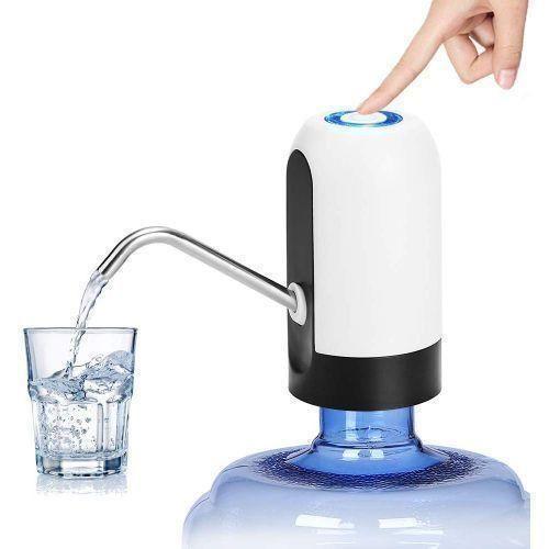 Automatic Water Dispenser Rechargeable USB Water Pump Electric Automatic Water Pump - White, Black