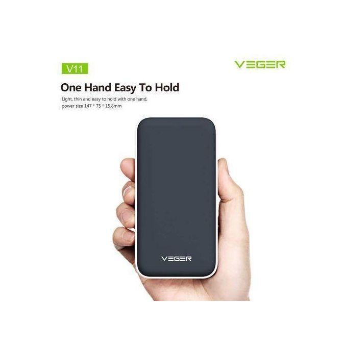 VEGER V11W Power Bank 25000mAh 2 USB Output-Multicolour