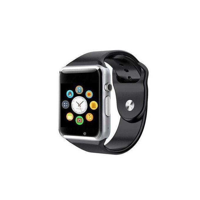 Unisex Bluetooth Smart Watch Simcard And Memory Card - Black