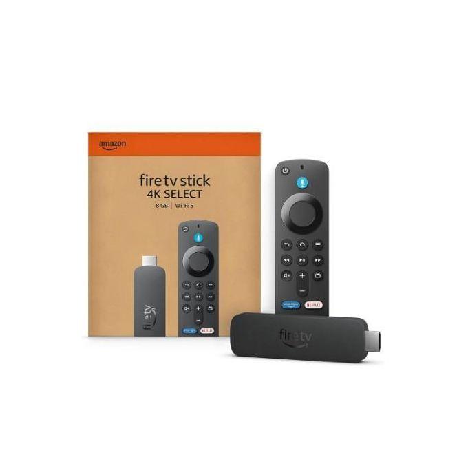 Amazon Fire TV Stick 4K Select streaming device supports Wi-Fi 6, watch free & live TV with Alexa