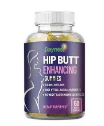 Daynee Hip and Butt Enhancing Gummies - Natural Curves Supplement (60 Gummies)