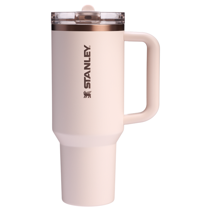 Stanley Original Tumbler With Straw And Handle-Colour May Varry