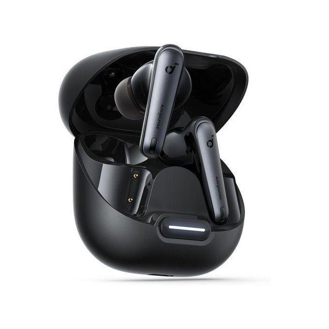 Soundcore By Anker Liberty 4 NC Wireless Earbuds, 98.5% Noise Reduction, Adaptive Noise Cancelling to Ears and Environment, Hi-Res Sound, 50H Battery, Wireless Charging, Bluetooth 5.3