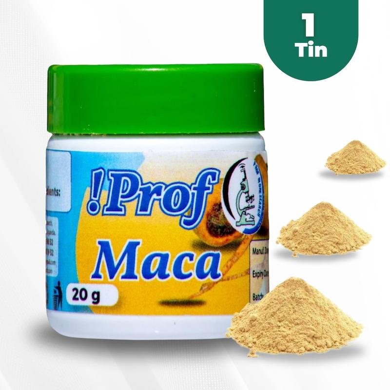 Prof Maca Powder 20g – 100% Pure Natural Superfood for Energy, Stamina, Hormonal Balance & Vitality
