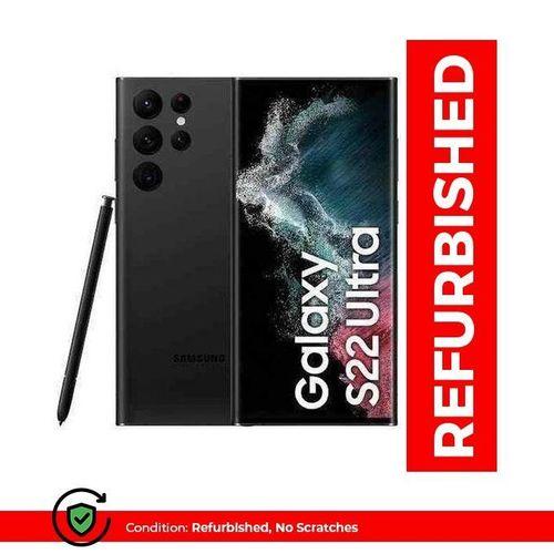 Samsung Refurbished Galaxy S22 Ultra 5G - 6.8" 12GB RAM 256gb ROM 108MP 5000mAh - Black, Red, Purple