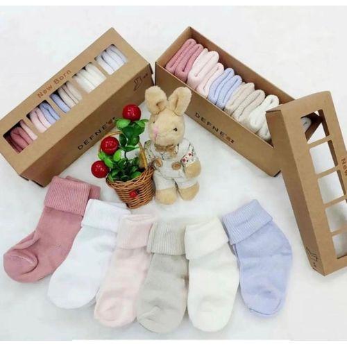6Pair Baby Turkey Sockings -Multicolor