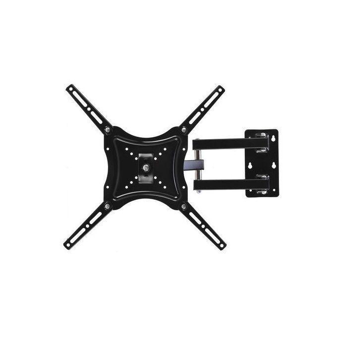 Home Design 14-55 Inch TV Wall Mount Aluminum Alloy With Tilt Swivel Wall Mount 1 Yr Warranty
