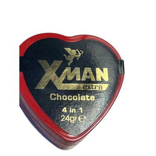 XMAN CHOCOLATE FOR MAN POWER. 1 PIECE