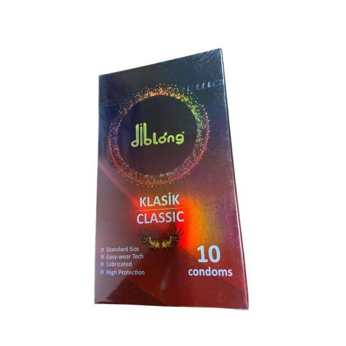 Diblong classic male condoms.1 box 10 pcs