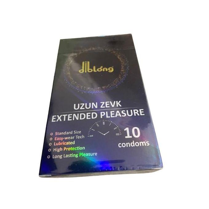 Diblong extended pleasure male condoms.1 box.10pcs