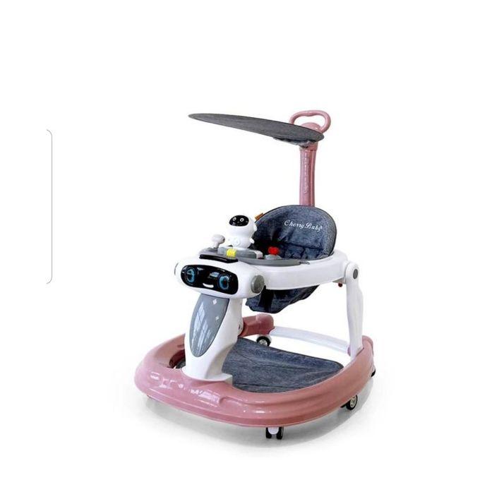 Adjustable Baby Walkers/3-in-1 Activity Baby Push Walker, Age 6 months+