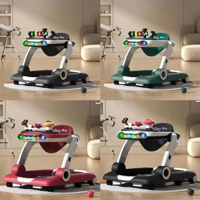 Multi Purpose Cherry Baby Walker - Multicolour