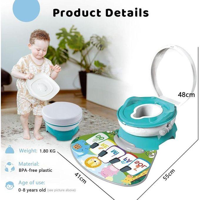 Kids Potty Chair 3-In-1 Training Seat With Lid