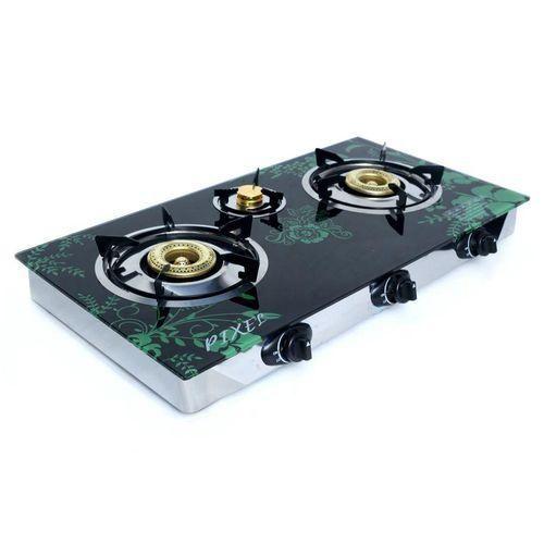Pixel 3 Gas Burner / Triple Gas Burner Coutertop Stove Black