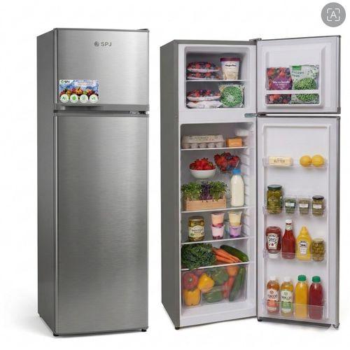229 Double Door Refrigerator Without Dispencer Silver Colour