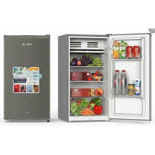 SPJ 120 Single Door Refrigerator Silver