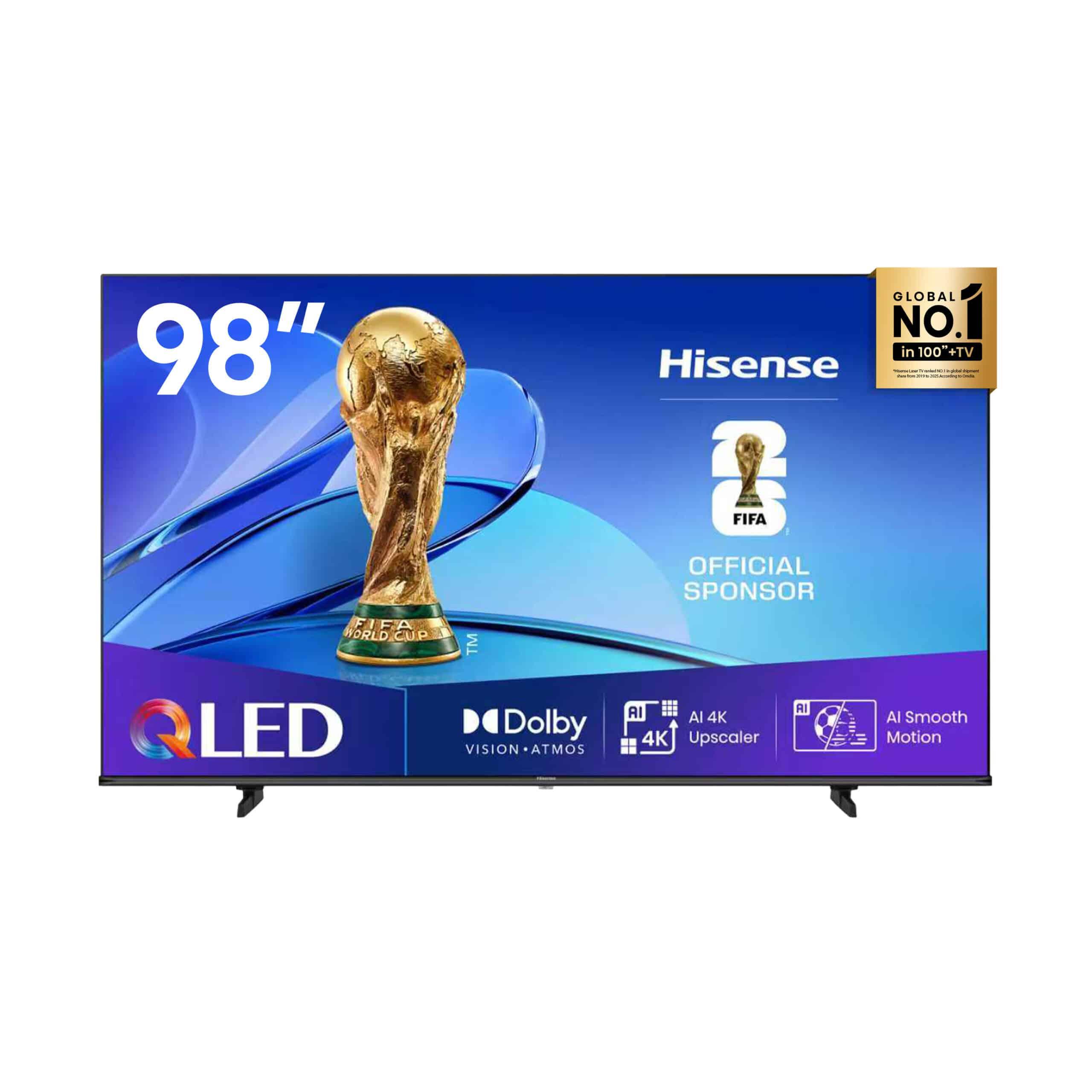 Hisense 98Q6Q | 98″ QLED 4K 144Hz VIDAA Smart TV