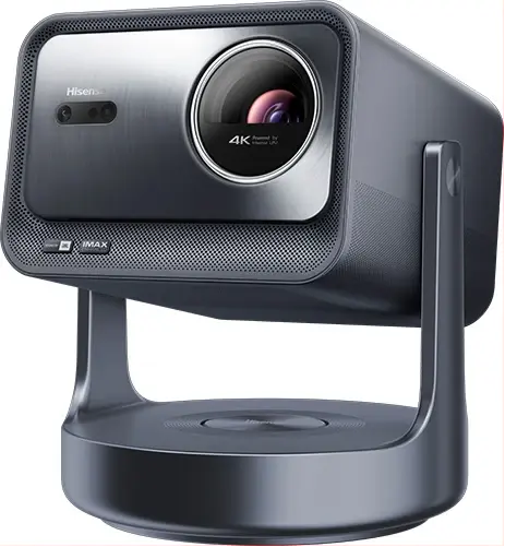Hisense C2 Ultra TriChroma Smart Mini Projector | 65 ” to 300 ” Display | UHD 4K | RGB | Built-in Subwoofer & JBL Sound | 3000 ANSI Lumen | IMAX Enhanced | Optical Zoom (3YRs WRTY)
