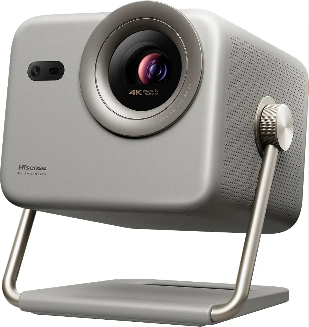 Hisense M2 Pro, Triple Laser Smart Portable Lifestyle Projector, 4K UHD, 65” – 200”, 1,300 Lumens, Dolby Vision,Optical Zoom, Intelligent Screen Adjustments, Vidaa OS, Netflix Included