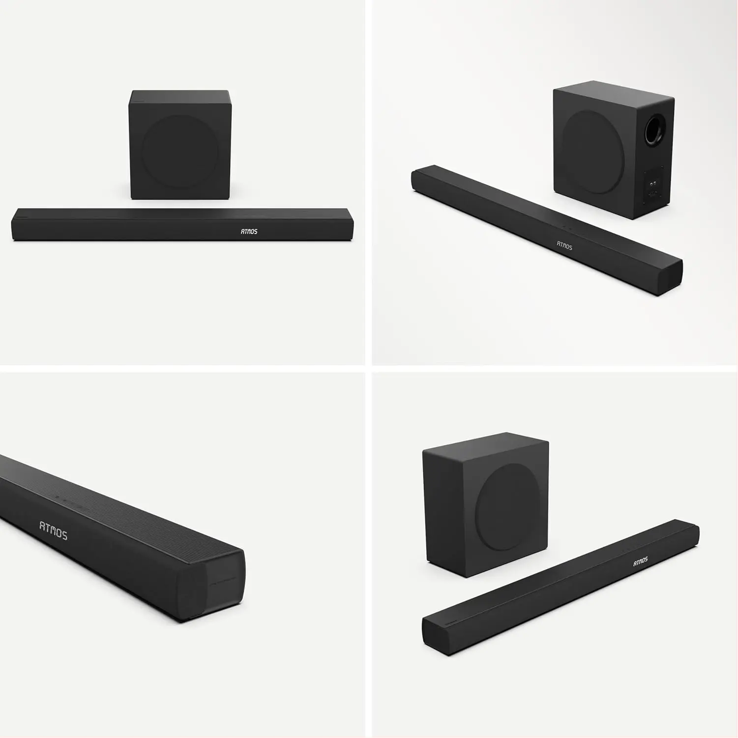 Hisense AX3100Q 3.1Ch 500W Sound Bar with Wireless Subwoofer, Dolby Atmos, DTS:X, Bluetooth 5.3, Roku TV Ready, HDMI/AUX/ARC/Optical/USB, EzPlay, 7 EQ Modes