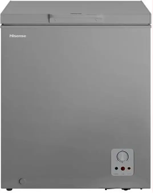 Hisense 180 – Litre Deep Freezer (Net 136L) FC-18DD4SA, Single Door Chest Freezer – Grey (3YRs WRTY)