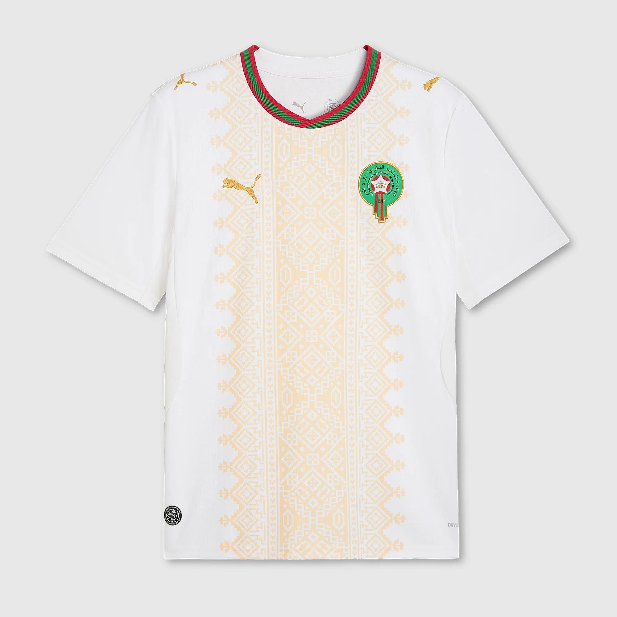 Morocco Away Jersey – Victory White Edition