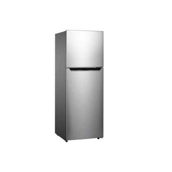 Hisense 266L Fridge RT266N4DGN; Double Door Top Mount Freezer Frost Free Refrigerator – Silver