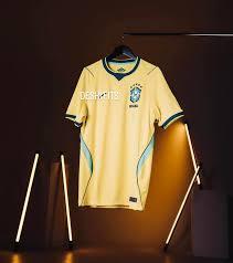 Brazil Home Jersey – Samba Gold Edition
