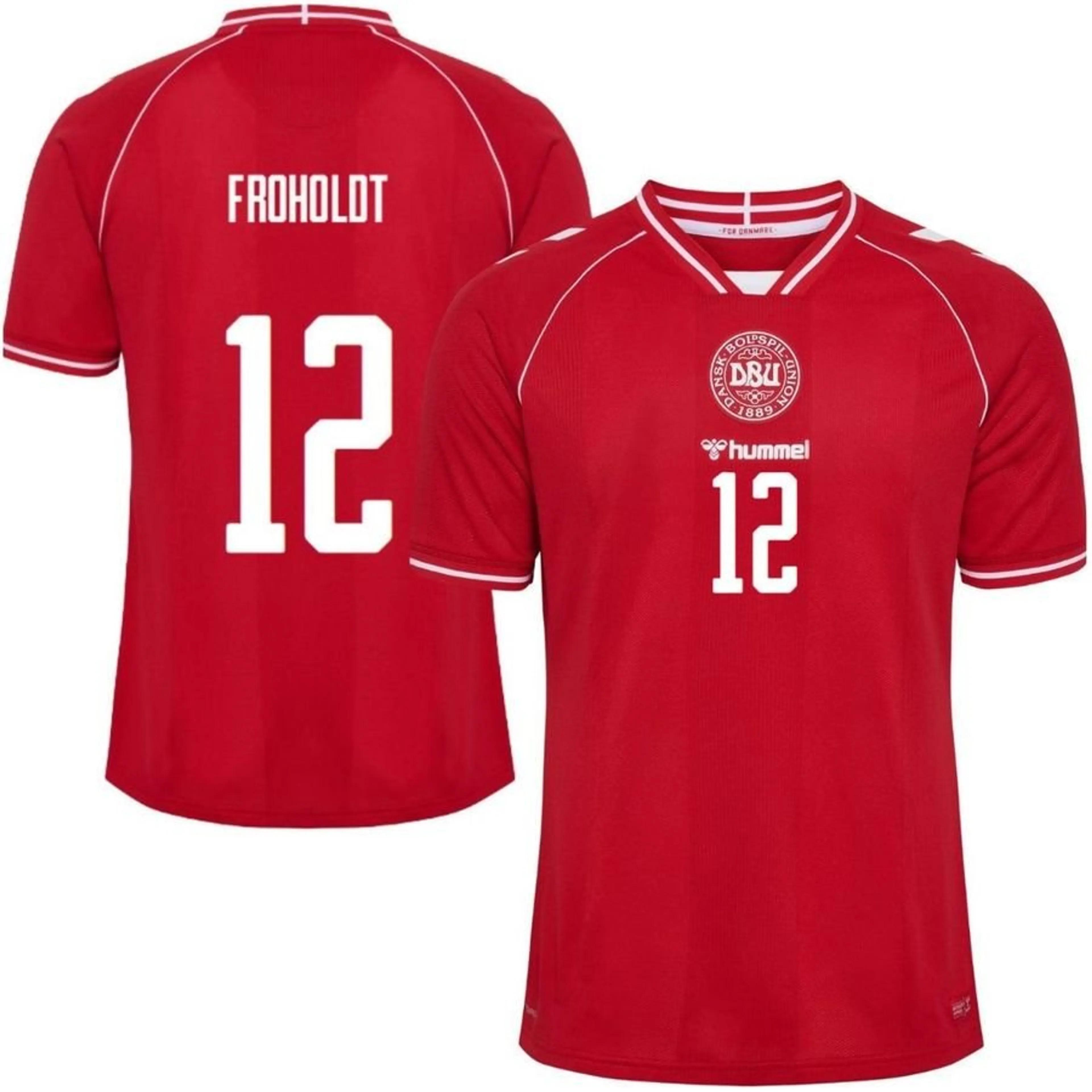 Denmark Home Jersey – Viking Red Edition
