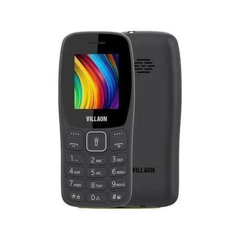 VILLAON V105 ,1.77 INCH DISPLAY ,1000mAh BATTERY KABAMBE PHONE , without camera, WITH TORCH Dual sim -FEATURE PHONE - Black