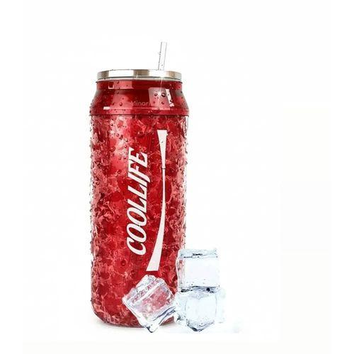 470ml Acrylic Juice Glass Cane Reusable Plastic Can For Glue.