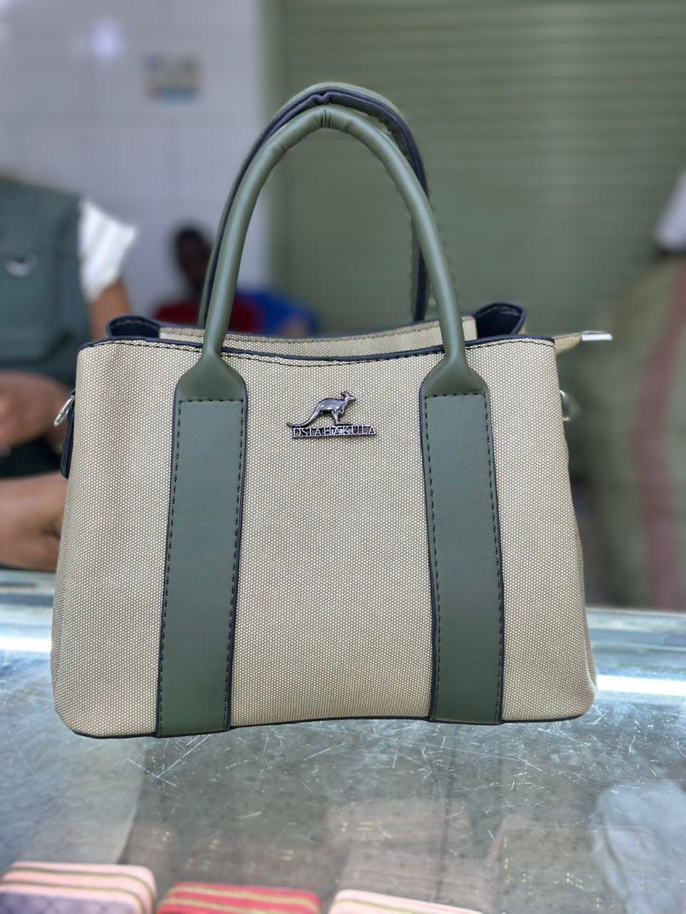 Soft cream mirage handbag