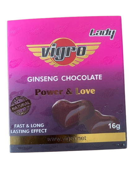 Vigro chocolate for libido in ladies.1 piece