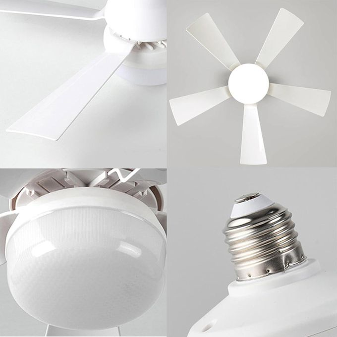 Socket Fan Light LED Ceiling Fan with Lights, 30W Low Profile Flush Mount Dimmable Ceiling Light with Fan and Remote Control, Timing, 3 Color Dimmable LED, 3 Speeds, Small Electric Fan Lamp for Bedroom Kitchen Dining RoomOffice Dormitory -Multicolor