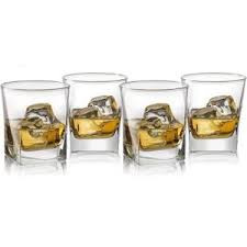 6 Pieces Of Hard Rock liquor Glasses - Colorless. Luminarc