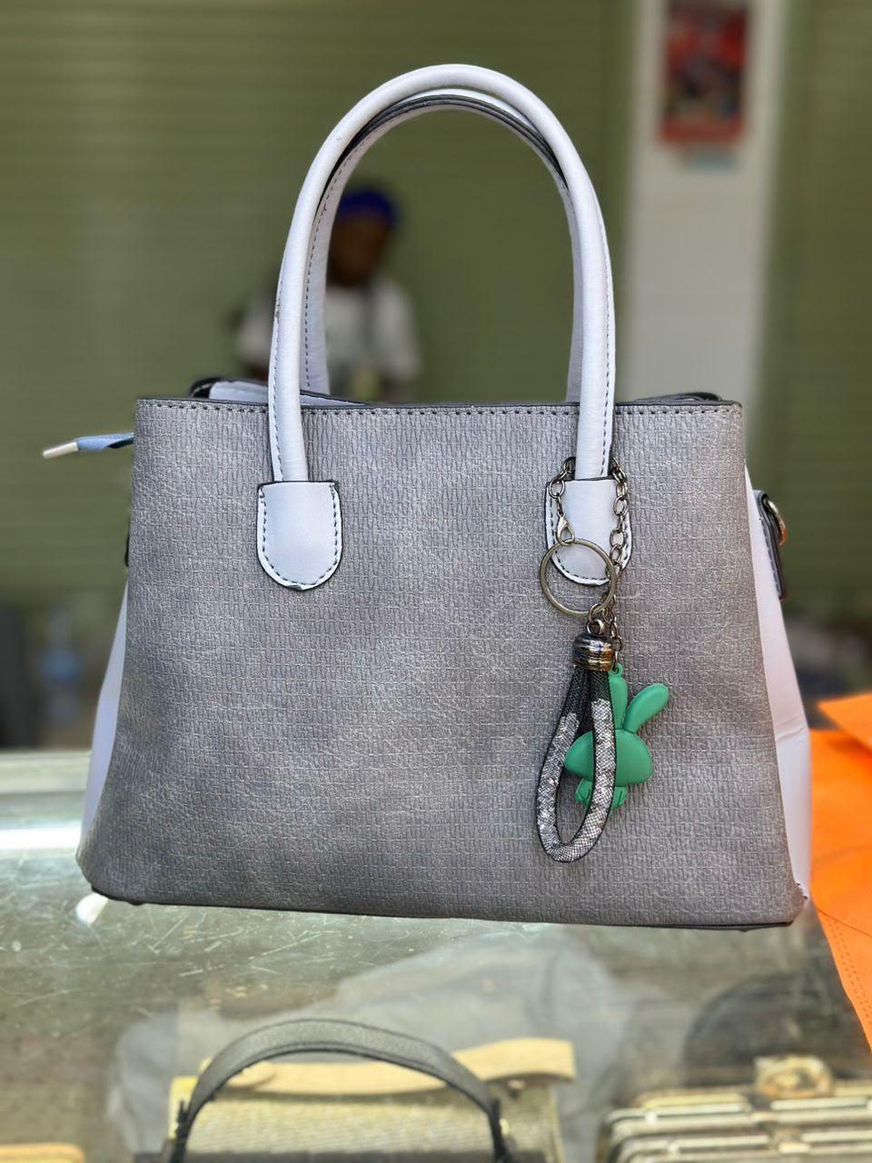 Steel grey urban executive handbag - 30000