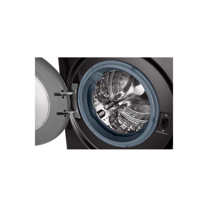 LG washing machine F4V9BDP2EE, 12kg/8kg, Front Load Washer/Dryer , AI DD™ , Steam™, TurboWash™-Black